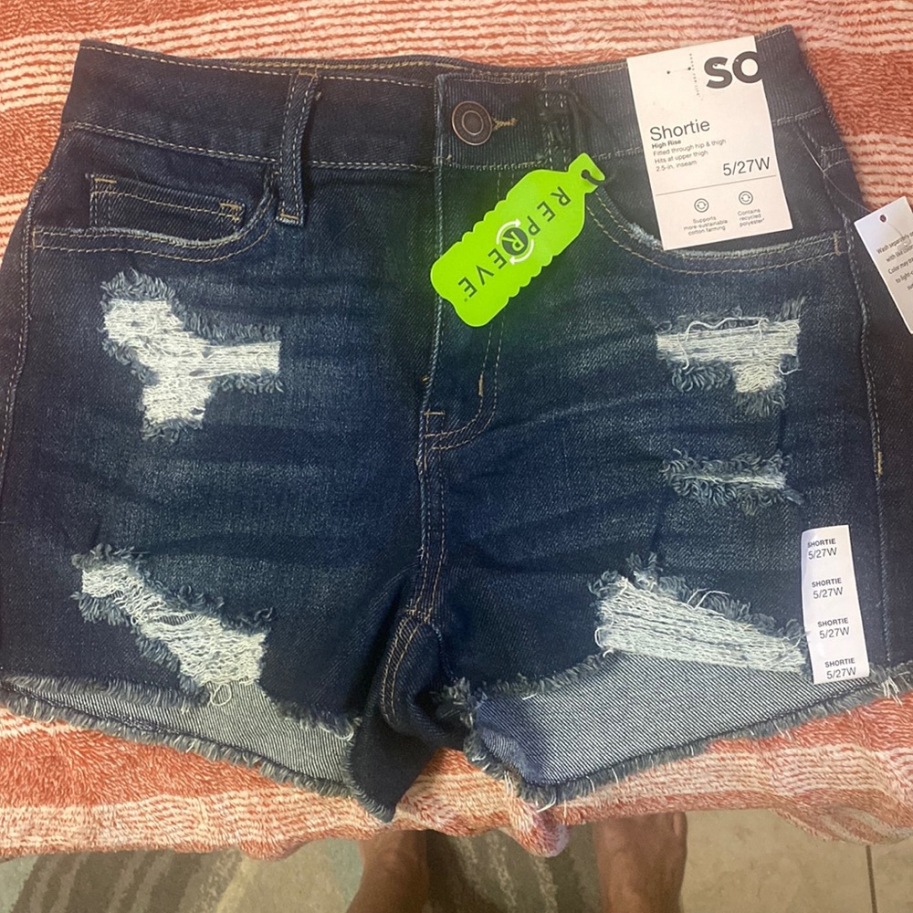 Jean shorts
